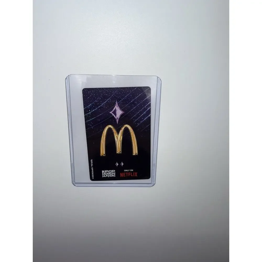 MCDONALD'S - 2026 - ZOEY RUMI MIRA - HUNTRIX - 2 STAR -KPOP DEMON HUNTERS- CARD